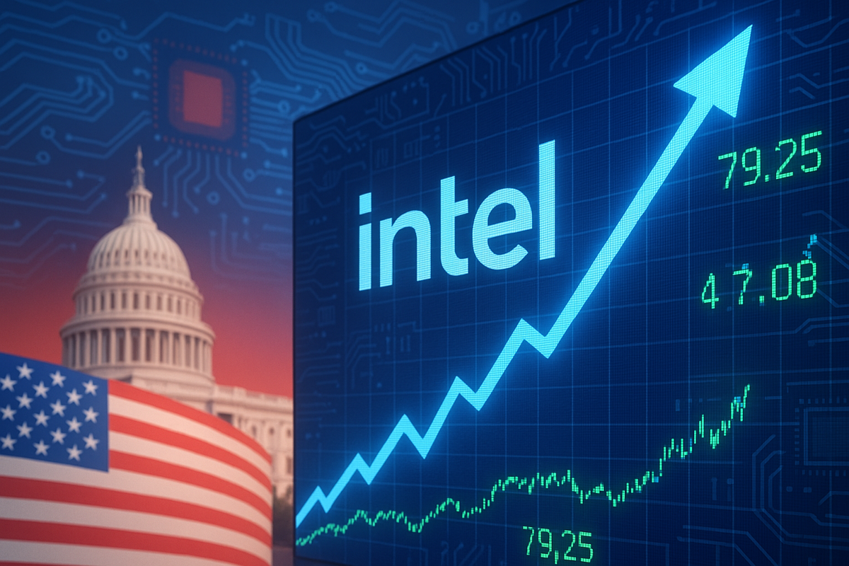 Intel Shares Soar Over 7% on Reports of Potential U.S. Government Stake |  FinancialContent