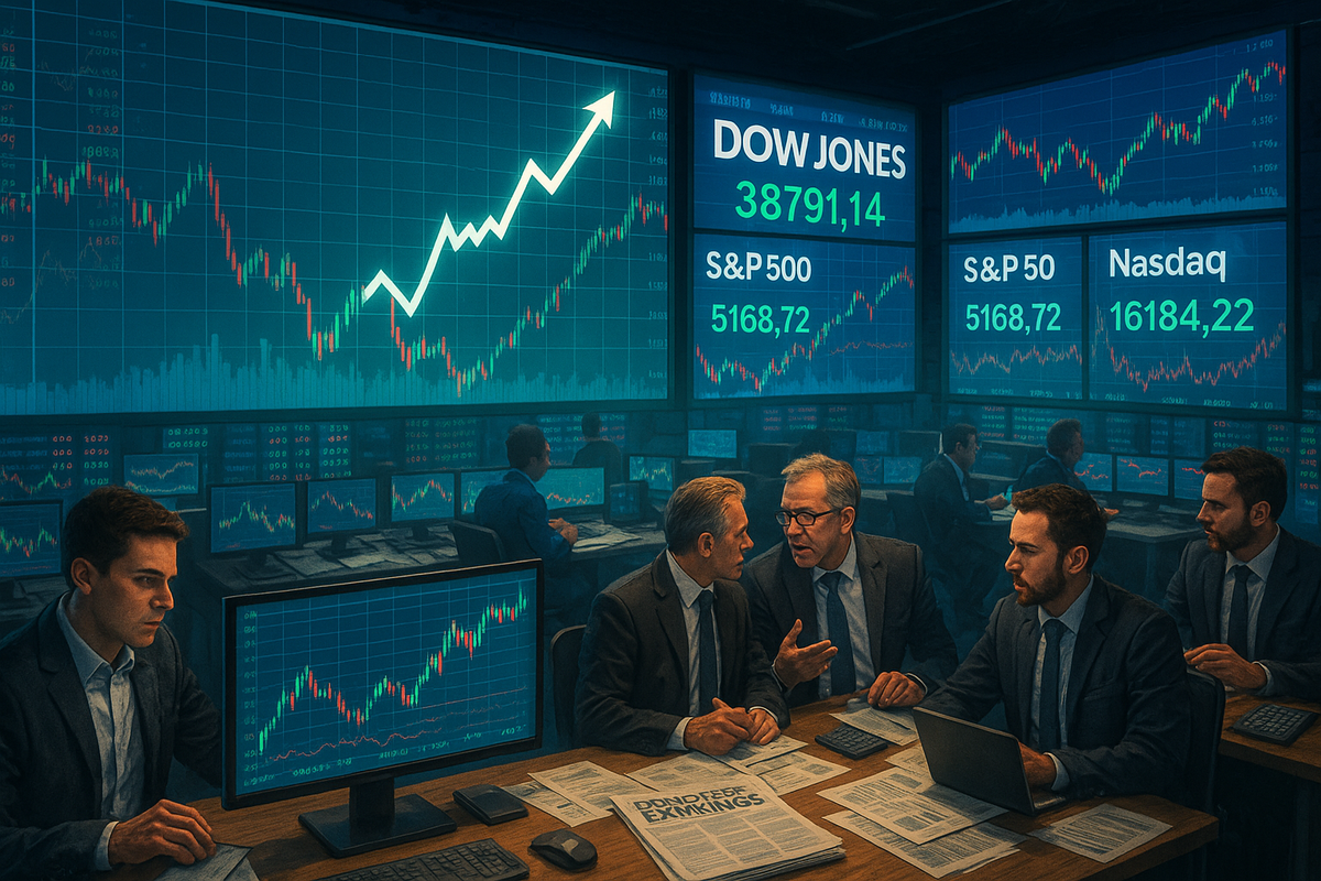 Stock Market Navigates Mixed Signals: Dow Hits All-Time High Amidst Fluctuations