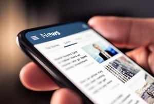 News headline image